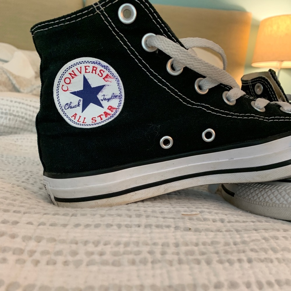Black Converse High Tops